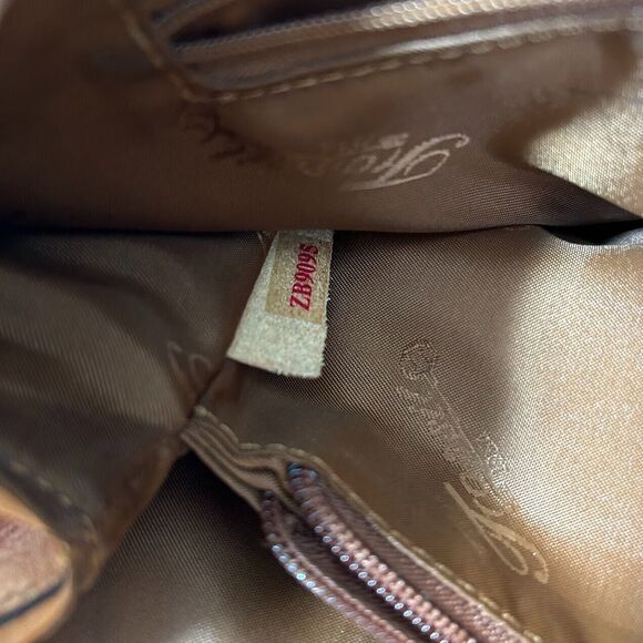 Fossil Tan Leather Crossbody Bag - Picture 9 of 10